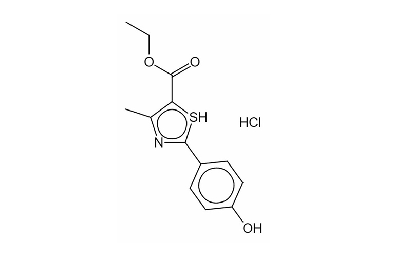 2-(4-羟苯基)-4-甲基噻唑-5-甲酸乙酯盐酸盐